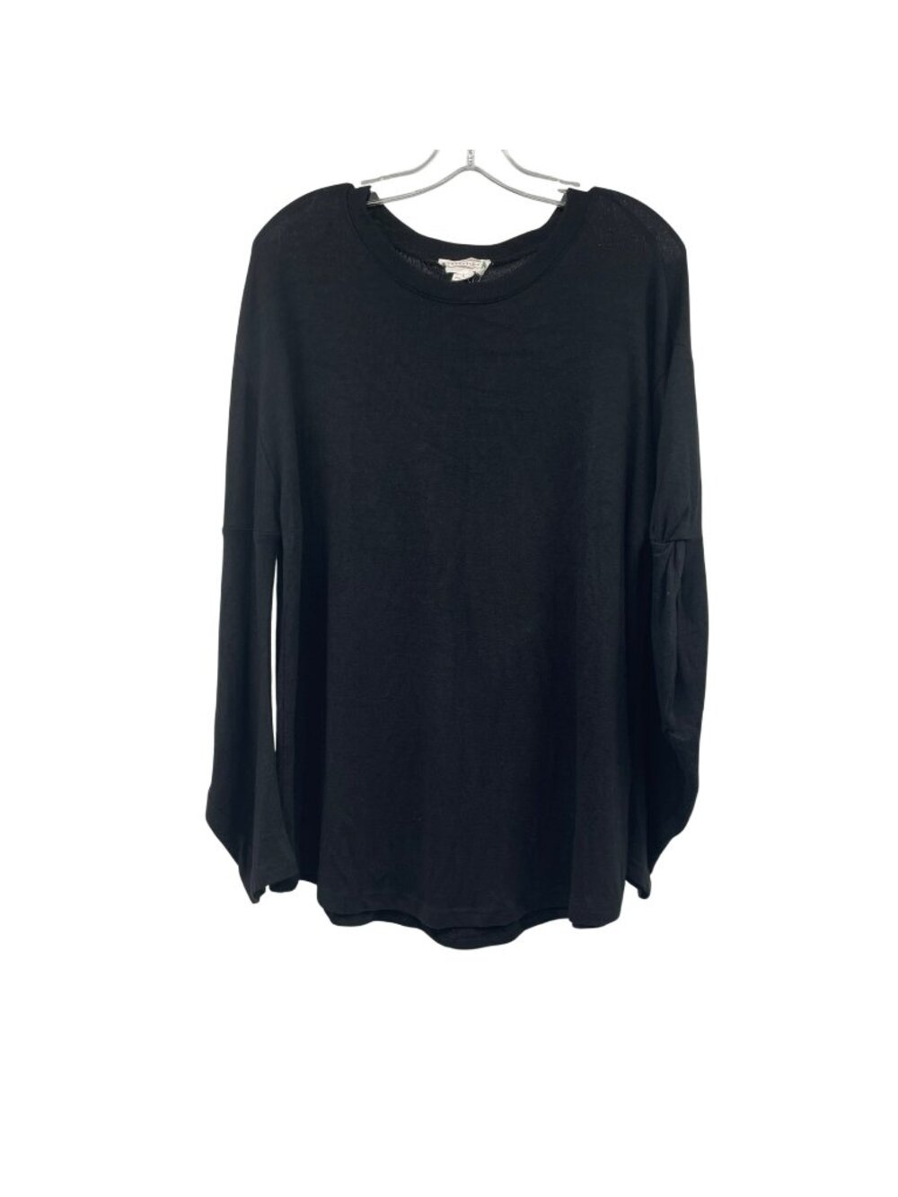 Loveriche Womens Lightweight Pullover Sweater Long Sleeve Black Size Large